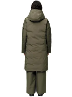 Blæst Bjorli Down Jacket Grape Leaf Jakke Oliven