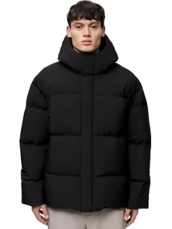 Blæst Grotli Down Jacket Black Jakke Sort