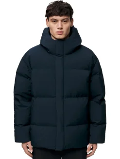 Blæst Grotli Down Jacket Dark Navy Jakke Marine