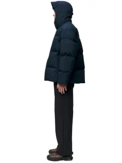 Blæst Grotli Down Jacket Dark Navy Jakke Marine
