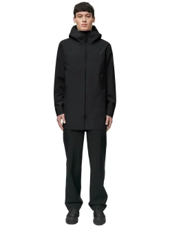 Blæst Helleren Coat Black Jakke Sort