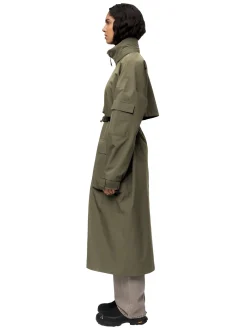 Blæst Klipra Coat Grape Leaf Jakke Oliven