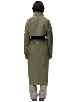 Blæst Klipra Coat Grape Leaf Jakke Oliven