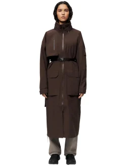 Blæst Klipra Coat Java Jakke Mørkebrun