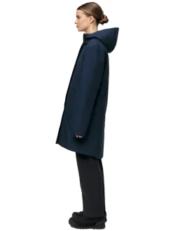 Blæst Ramoen Primaloft Parka Dark Navy Jakke Mørkeblå