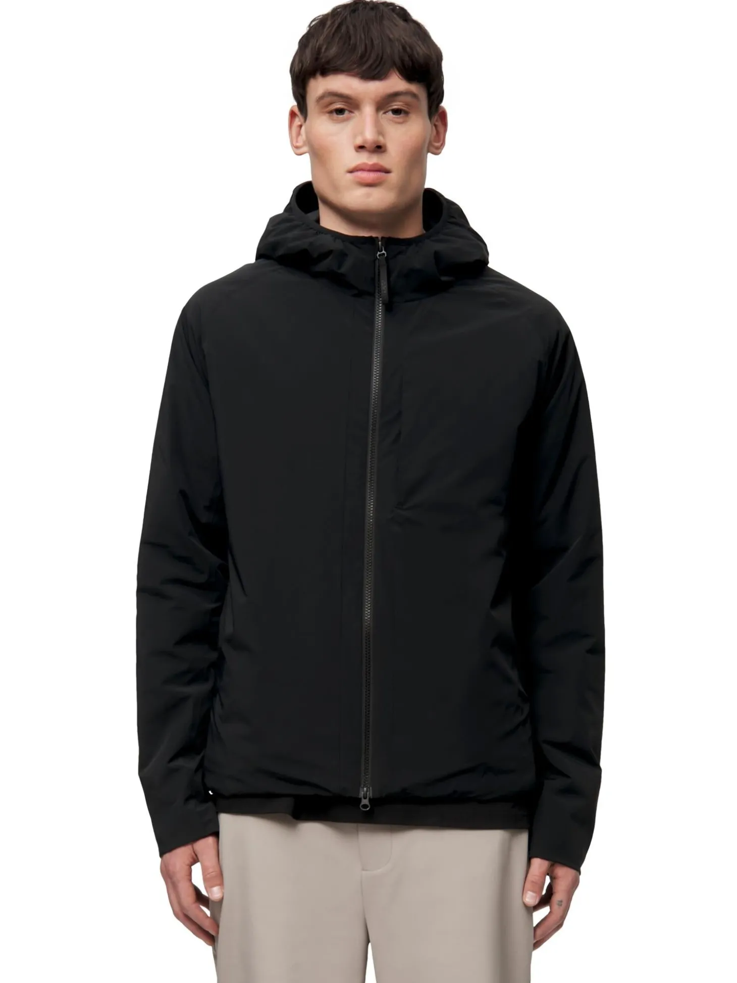 Blæst Randers Insulated Hoody Jacket Jakke Sort