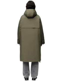 Blæst Røros Down Coat Grape Leaf Jakke Grønn