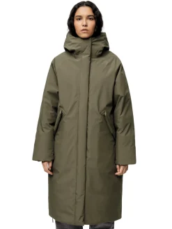 Blæst Røros Down Coat Grape Leaf Jakke Grønn