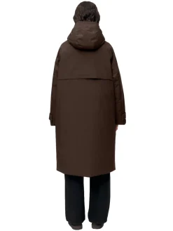 Blæst Røros Down Coat Java Jakke Brun