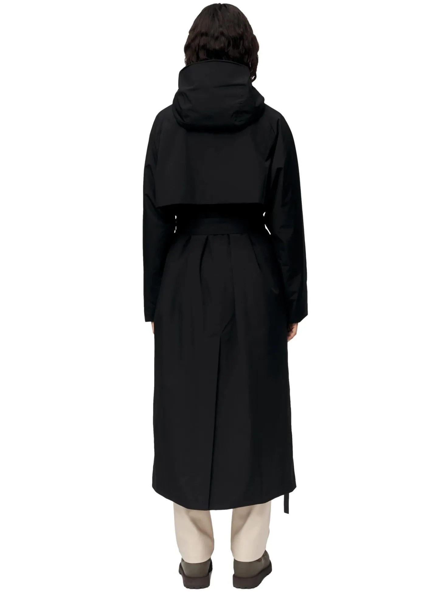 Blæst Åse Insulated Coat Black Jakke Sort