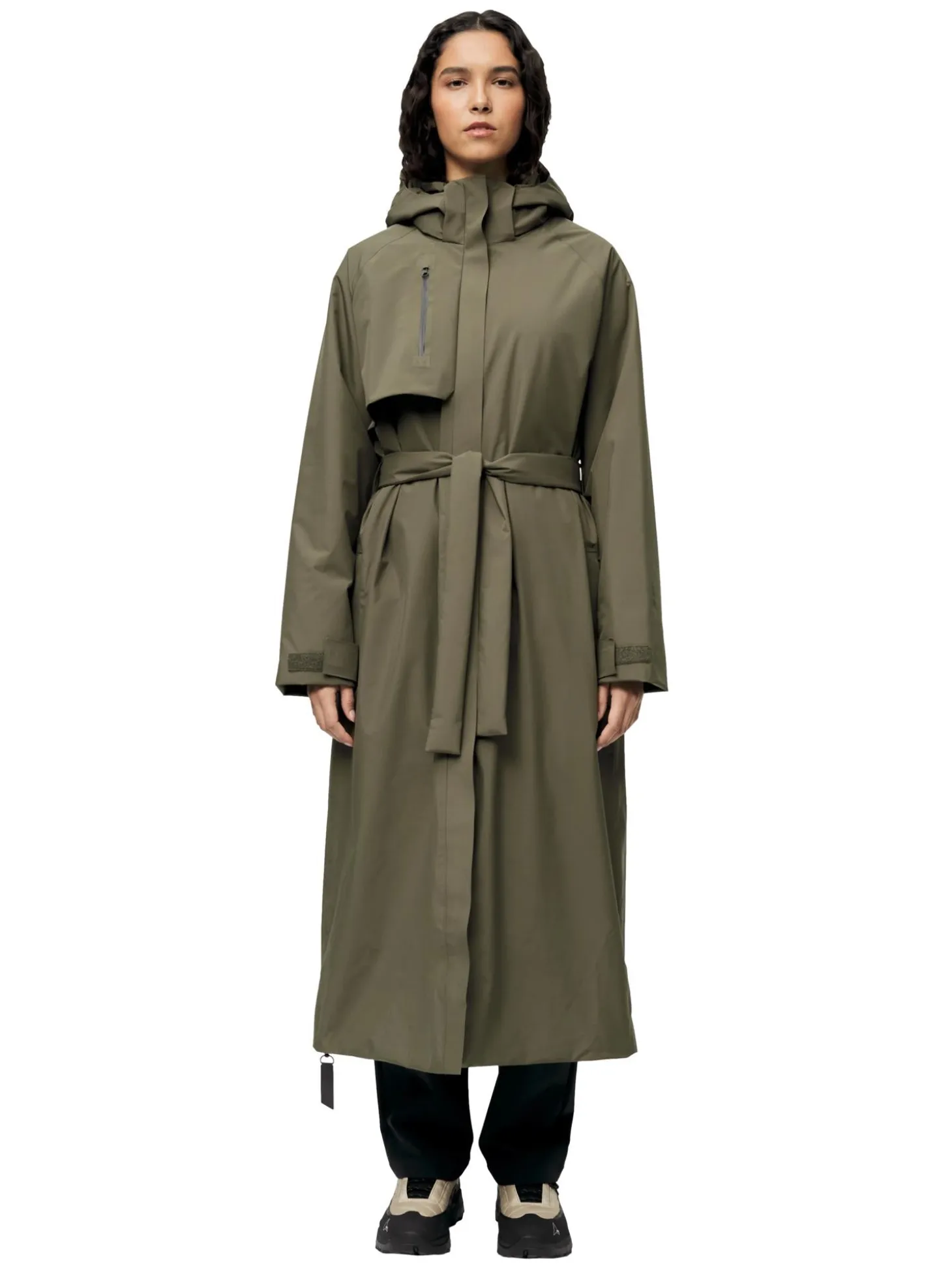 Blæst Åse Insulated Coat Grape Leaf Jakke Oliven