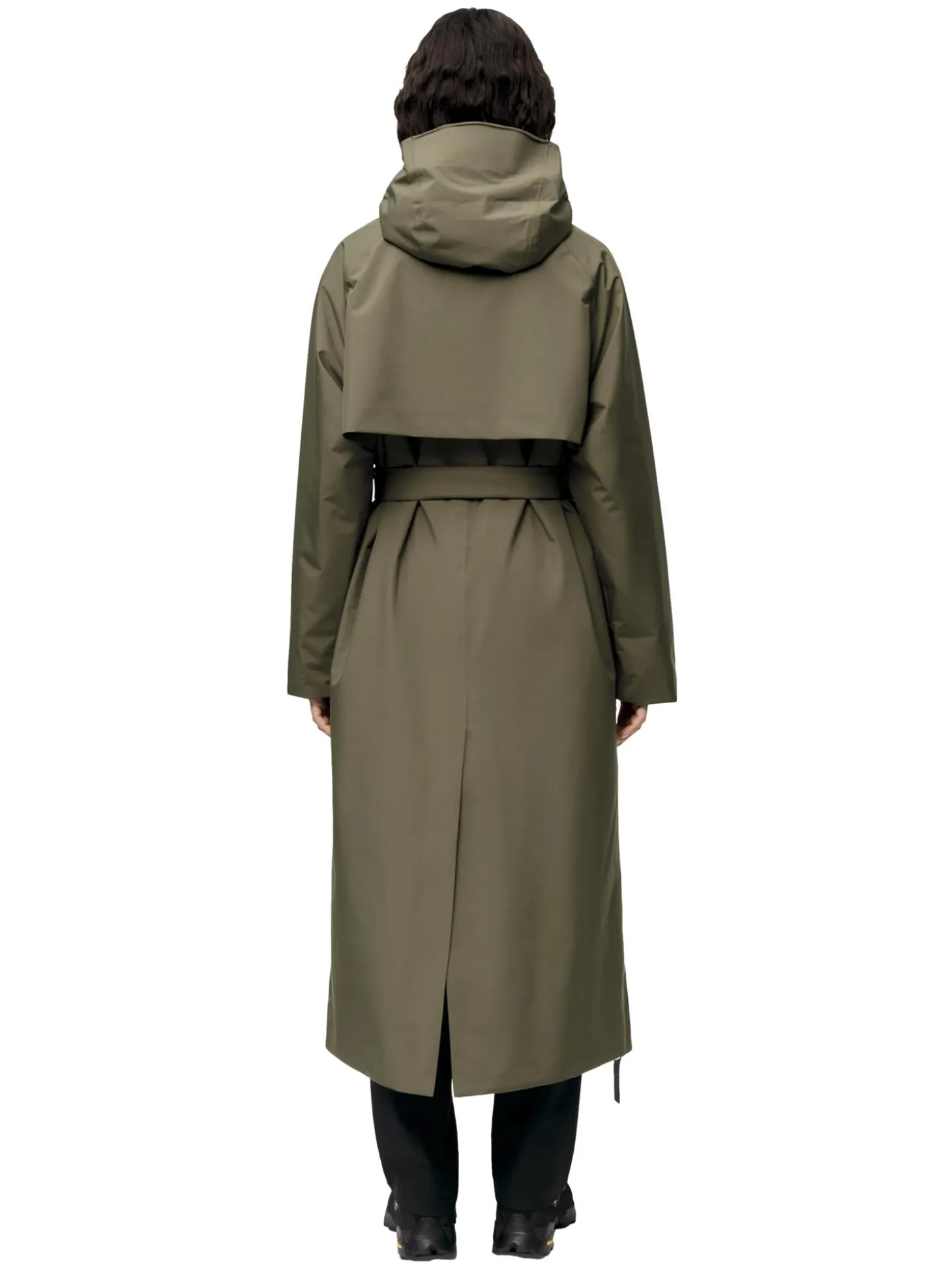 Blæst Åse Insulated Coat Grape Leaf Jakke Oliven