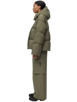 Blæst Selje Down Jacket Grape Leaf Jakke Grønn