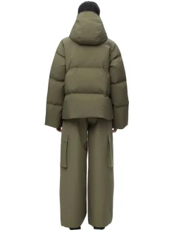 Blæst Selje Down Jacket Grape Leaf Jakke Grønn