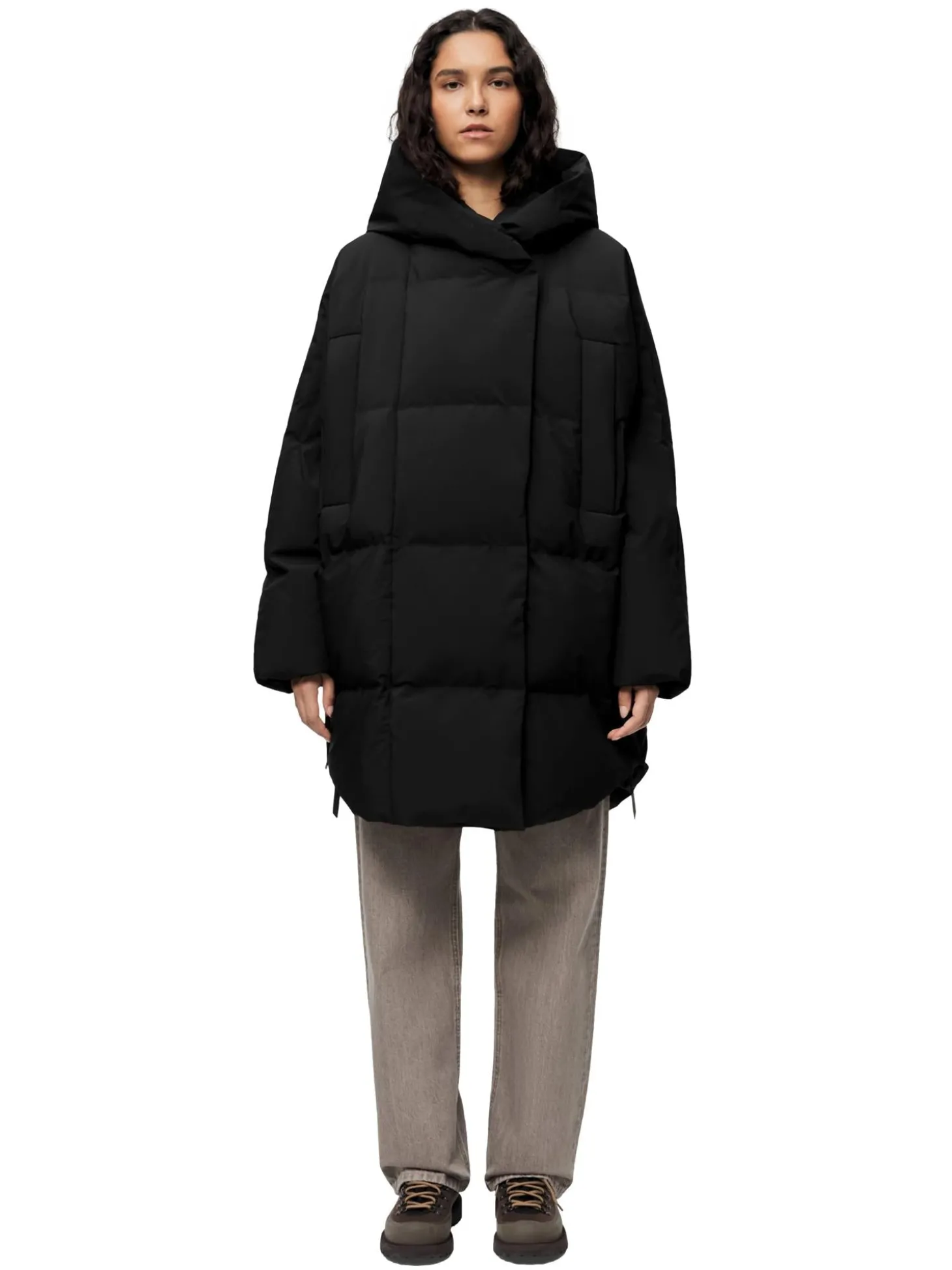 Blæst Spitsbergen Down Jacket Black Jakke Sort
