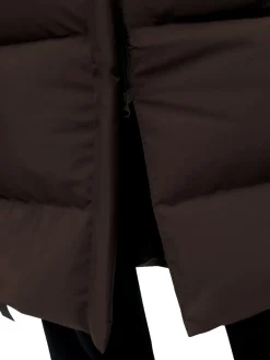 Blæst Stranda Down Coat Java Jakke Mørkebrun