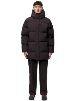 Blæst Ulla Down Jacket Brown Soil Jakke Brun