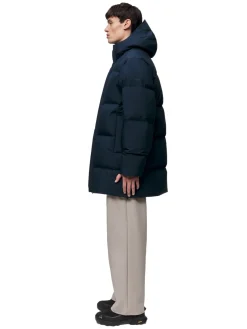 Blæst Ulla Down Jacket Dark Navy Jakke Navy