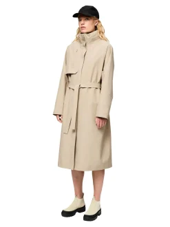 Blæst Vik Coat Jakke Beige