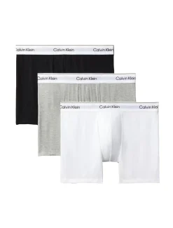Calvin Klein Underwear Boxer Brief Modern Cotton 3PK Boxershorts Hvit/Grå/Sort