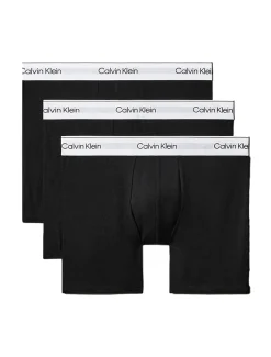 Calvin Klein Underwear Icon Boxer Briefs 3pk Boxershorts Sort