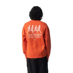 Carne Bollente Carne Marathon Genser Oransje