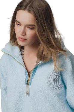 CAYA Nini Half Zip Light Blue Genser Lyseblå