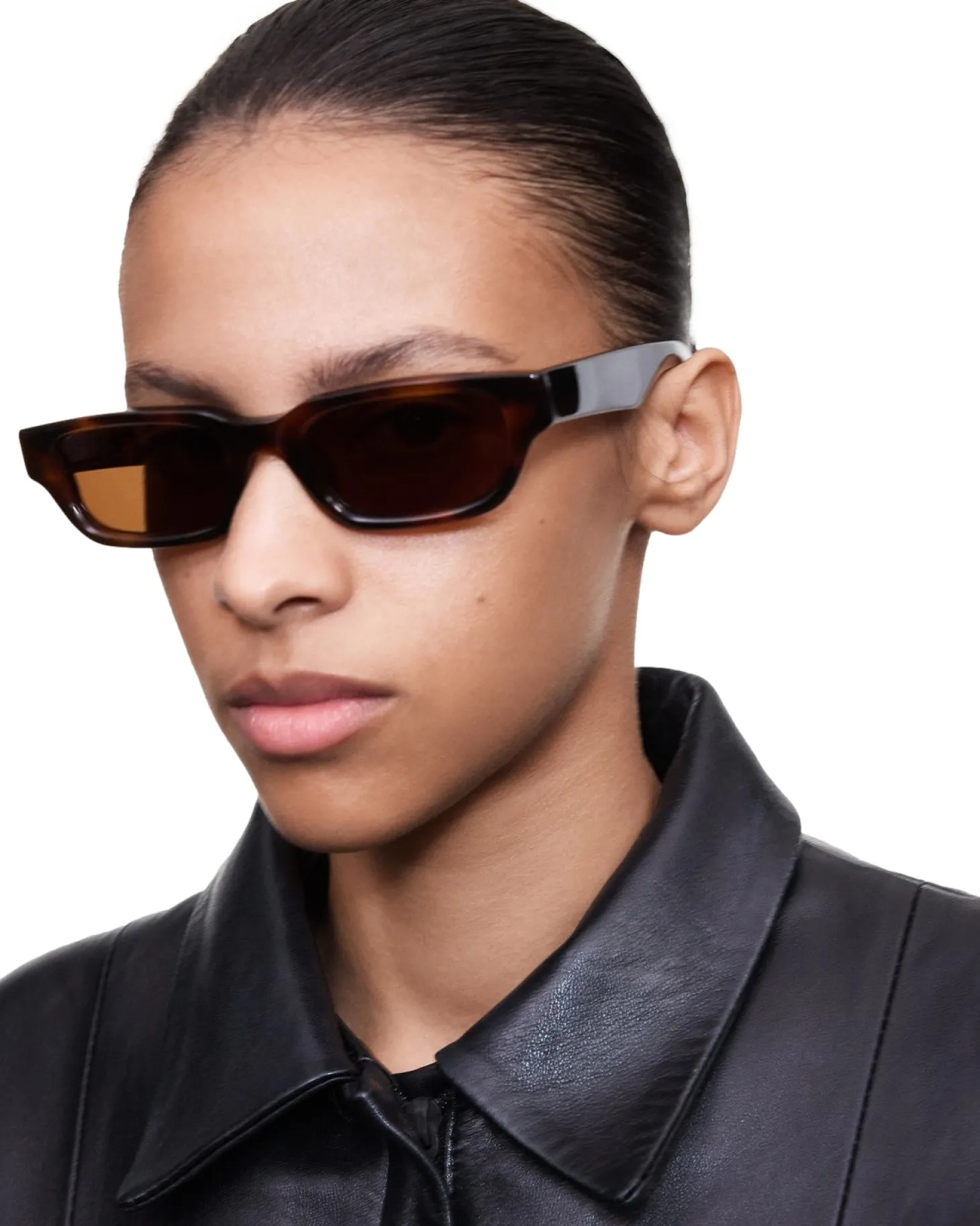 Chimi Eyewear Chimi 10 Tortoise Solbriller Brun Mønster