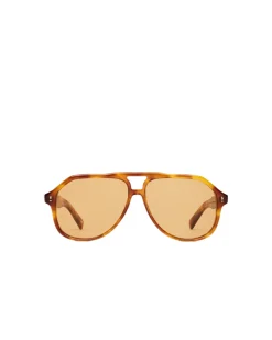 Chimi Eyewear Doris Honey Tortoise Solbriller Brun/Gul