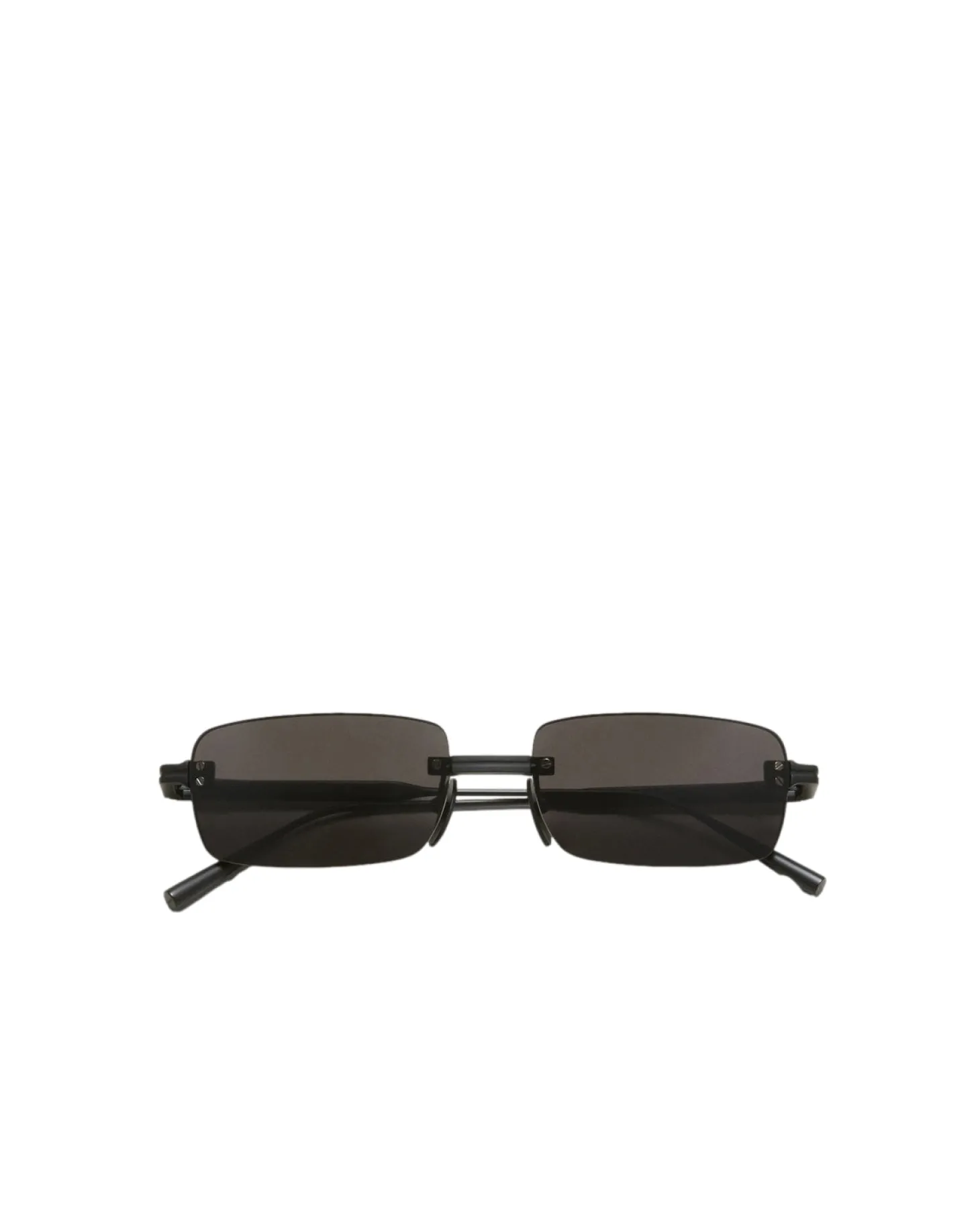 Chimi Eyewear Rimless Parallel Black Solbriller Sort
