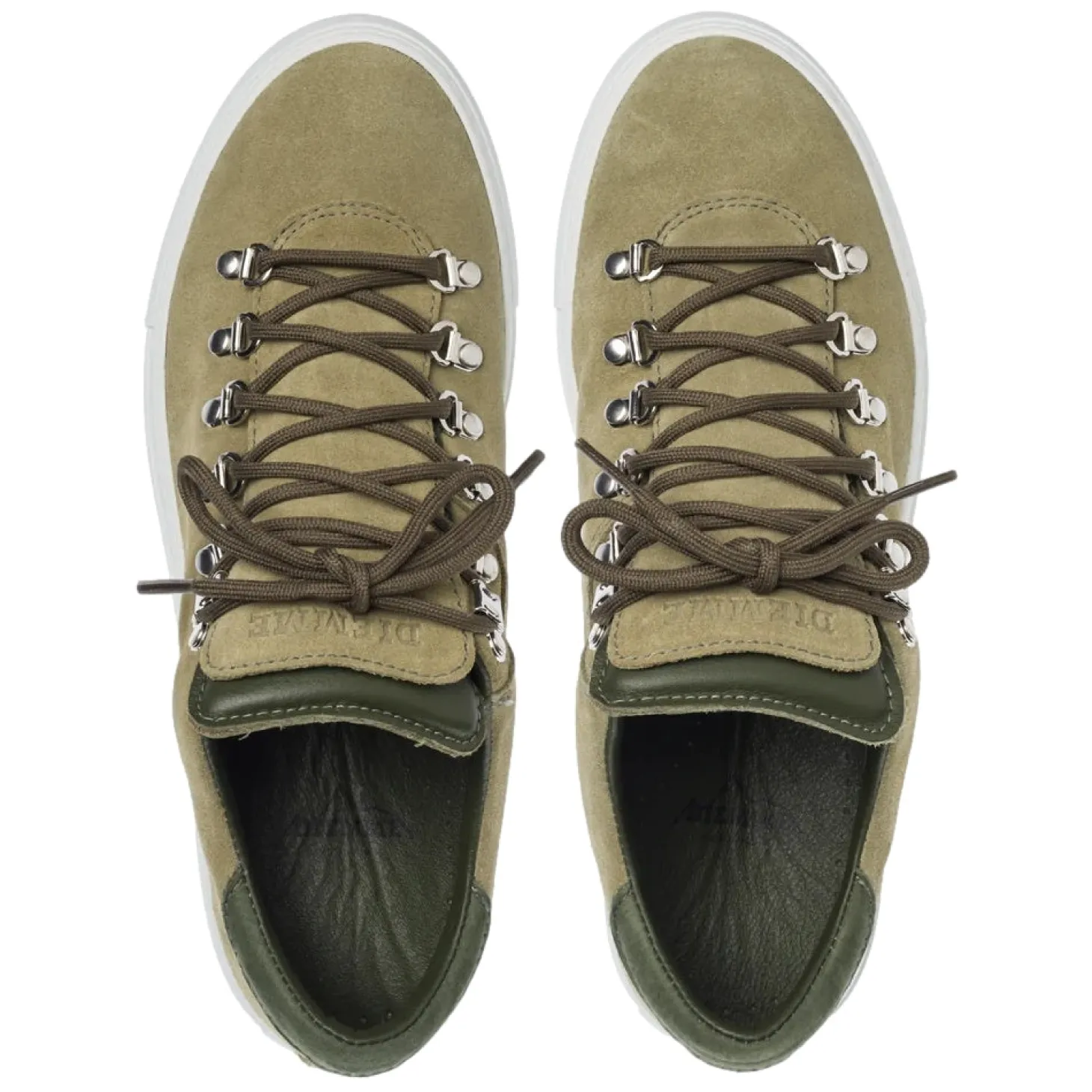 Diemme Marostica Low Olive Suede Sko Oliven