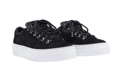 Diemme Marostica Low Platform Black Suede Sko Sort