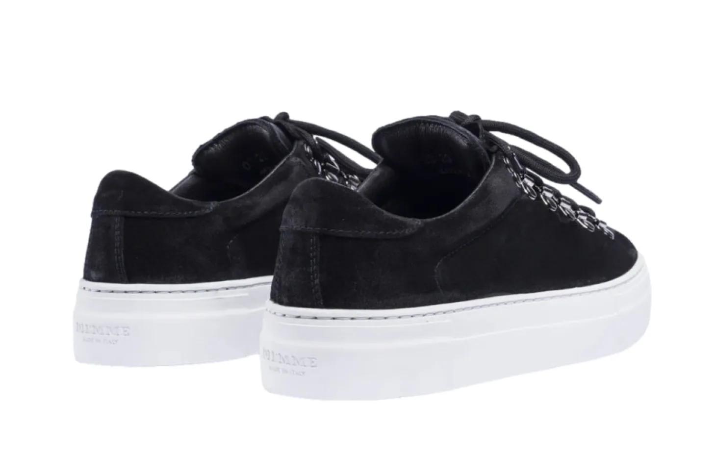 Diemme Marostica Low Platform Black Suede Sko Sort