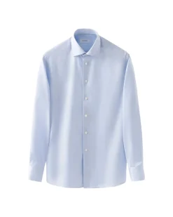Eton 3000 Slim Skjorte Lyseblå