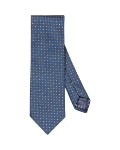 Eton Silk Cotton Tie Slips Mørkeblå