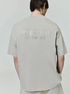 Fear of God Essentials Classic Tee T-shirt Grå