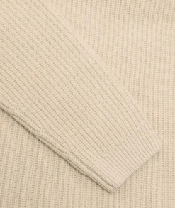 Garment Project Boxy Wool Knit Bone Genser Beige