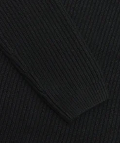 Garment Project Boxy Wool Knit Genser Sort