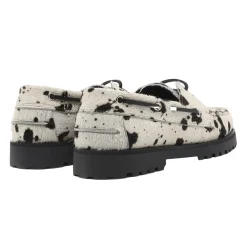 Garment Project Ollie Boat Shoe Sko Hvit Og Sort