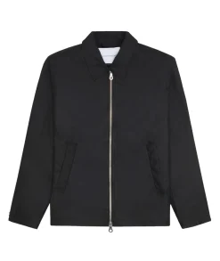 Garment Project Water Repellent Zipper Jacket Jakke Sort