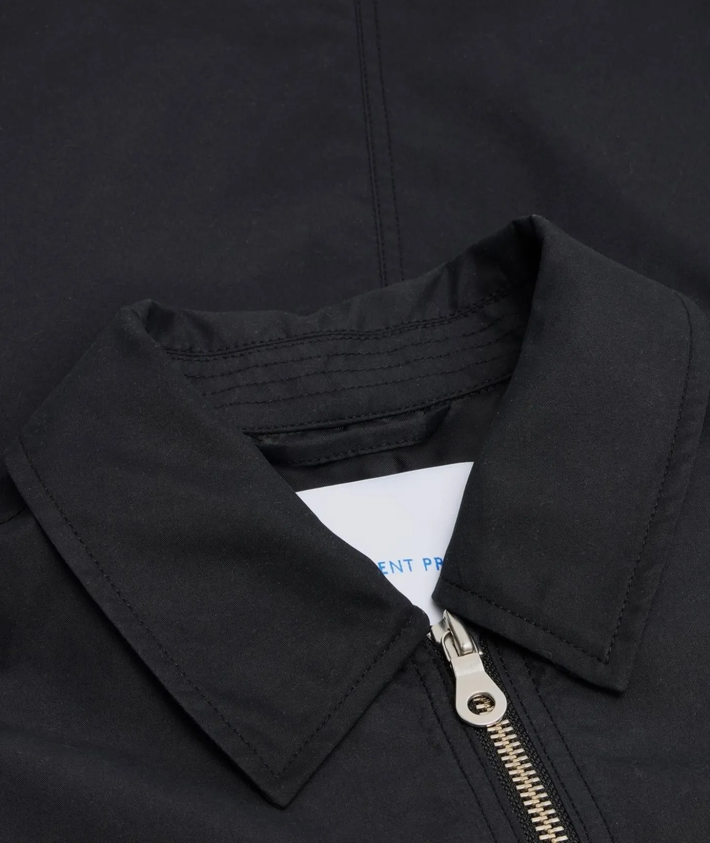 Garment Project Water Repellent Zipper Jacket Jakke Sort