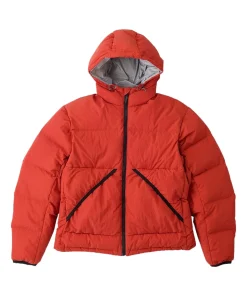 Gramicci Down Puffer Hooded Jacket Jakke Rød