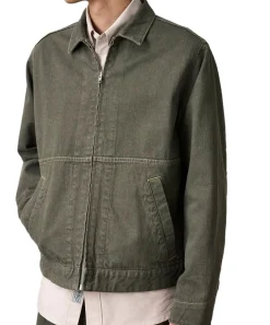 Gramicci JAPANESE SLUB DENIM JACKET Jakke Grønn