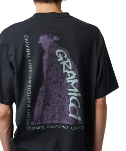 Gramicci STONEMASTERS TEE T-shirt Sort