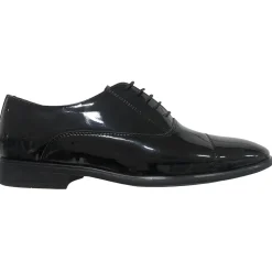 Gregers BERGAMO Lakksko Sko Sort