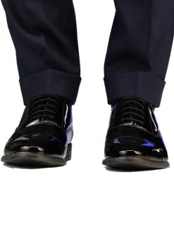 Gregers BERGAMO Lakksko Sko Sort