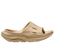 HOKA U Ora Recovery Slide 3 SSSS Sko Beige