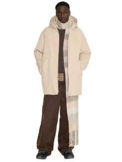 Holzweiler Aster Check Lt. Green Check Skjerf Off-White/Grønn