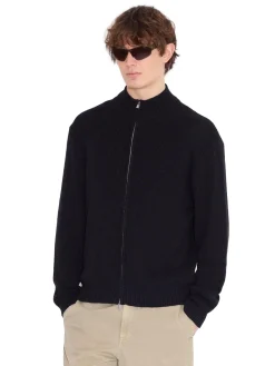 Holzweiler Atlantic Zip Cardigan Genser Sort