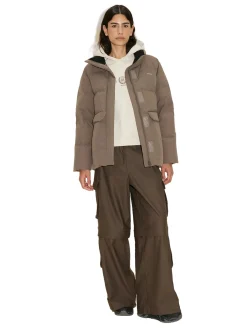 Holzweiler Besseggen Down Taupe Jakke Lysebrun